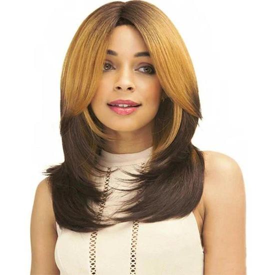 Janet Collection Brazilian Scent Human Hair Samala Lace Wig OET4/613