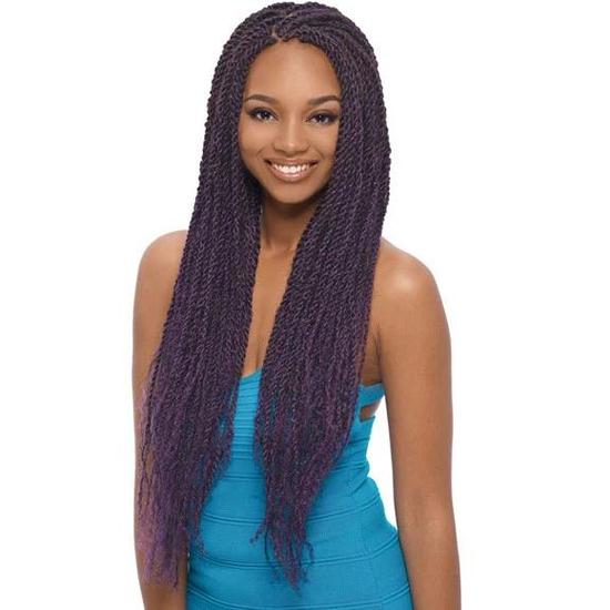 Janet Collection Jamaican Reggae Style Synthetic 3 X Afro Twist Braid 80 Inch / 27