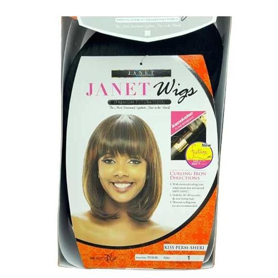 Janet Collection Janet Synthetic Kiss Perm Sheri Wig 1