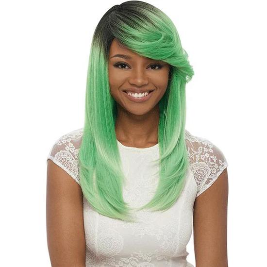 Janet Collection Janet Synthetic Perm Flora Wig 27S