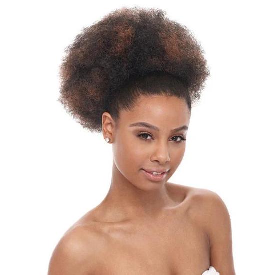 Janet Collection Noir Every Time Syn Afro Sexy String Ponytail PFS 4/30