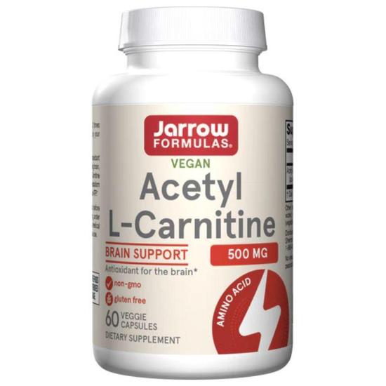 Jarrow Formulas Acetyl L-Carnitine 500mg Vegicaps 60 Vegicaps