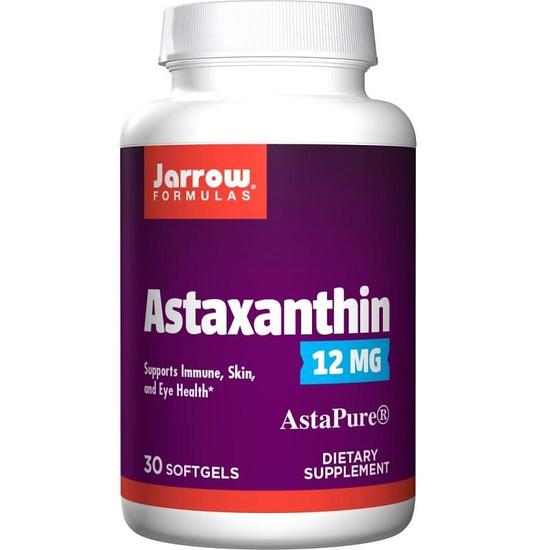 Jarrow Formulas Astaxanthin 12mg Softgels 30 Softgels