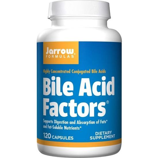 Jarrow Formulas Bile Acid Factors Capsules 120 Capsules