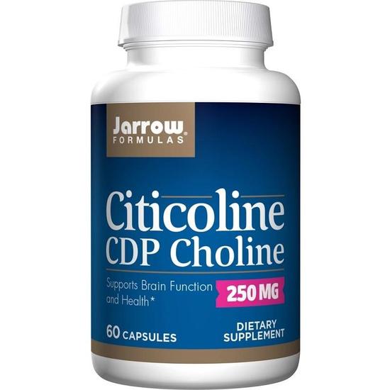 Jarrow Formulas Citicoline CDP Choline 250mg Capsules 60 Capsules