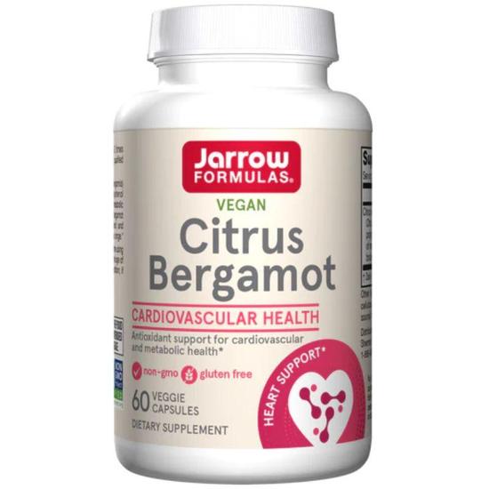 Jarrow Formulas Citrus Bergamot 500mg Vegicaps 60 Vegicaps