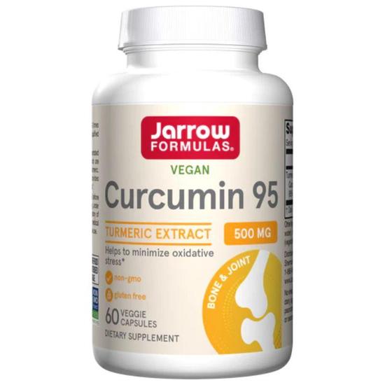 Jarrow Formulas Curcumin 95 500mg Vegicaps 60 Vegicaps