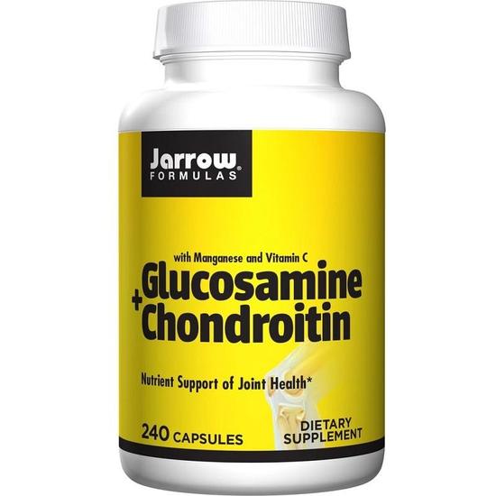 Jarrow Formulas Glucosamine + Chondroitin Capsules 240 Capsules