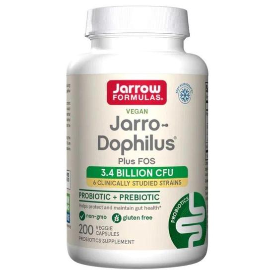 Jarrow Formulas JarroDophilus + FOS Capsules 200 Capsules