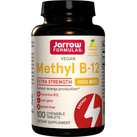 Jarrow Formulas Methyl B12 1000mcg Lozenges 100 Lozenges