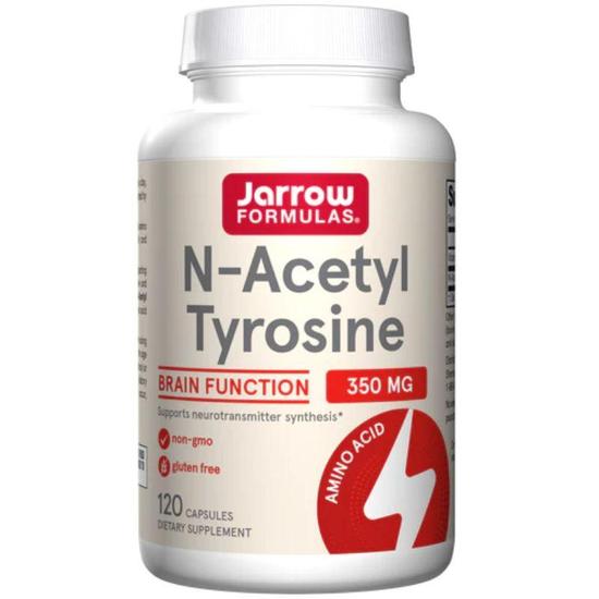 Jarrow Formulas N-Acetyl Tyrosine 350mg Capsules 120 Capsules