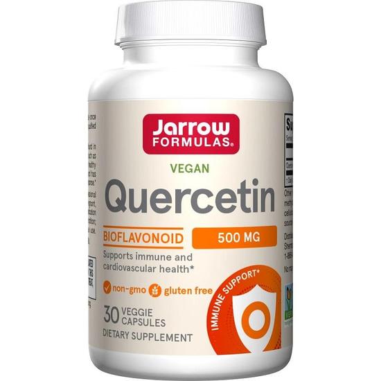 Jarrow Formulas Quercetin 500mg Vegicaps 30 Vegicaps