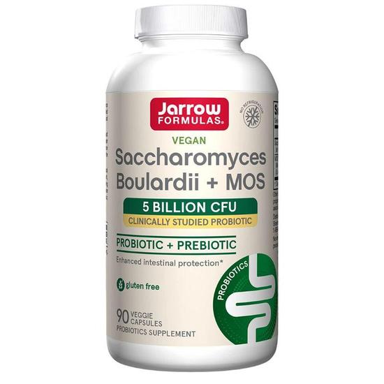 Jarrow Formulas Saccharomyces Boulardii + MOS Vegicaps 90 Vegicaps