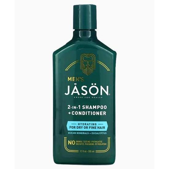 JASON Mens Hydrating 2 In 1 Shampoo Conditioner 355ml