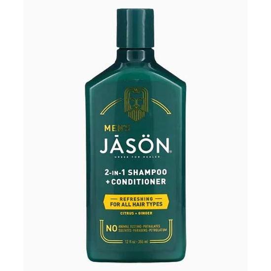 JASON Mens Refreshing 2 In 1 Shampoo Conditioner 355ml