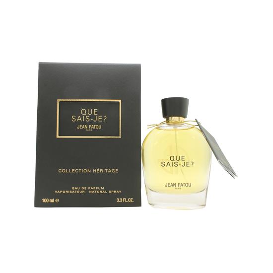 Jean Patou Collection Heritage Que Sais-Je? Eau De Parfum 100ml