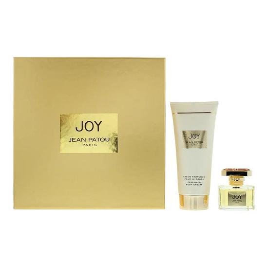 Jean Patou Joy Gift Set: Eau De Parfum 30ml Body Cream 200ml 2 Piece