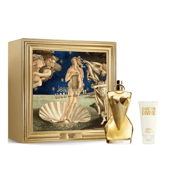 Jean Paul Gaultier Divine Eau De Parfum Women's Perfume Gift Set Spray With Shower Gel 100ml