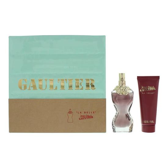 Jean Paul Gaultier La Belle Gift Set: Eau De Parfum Body Lotion 7 2 Piece