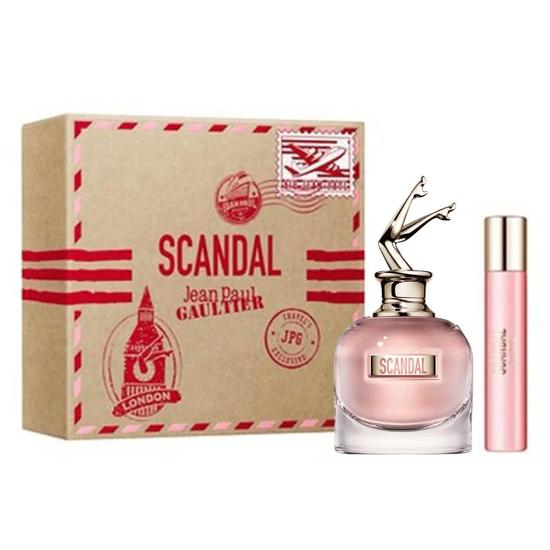 Jean Paul Gaultier Scandal Eau De Parfum Women's Perfume Gift Set Spray 80ml & 20ml