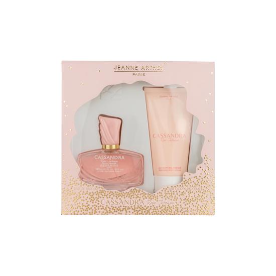 Jeanne Arthes Cassandra Rose Intense Gift Set 100ml Eau De Parfum + 150ml Body Lotion