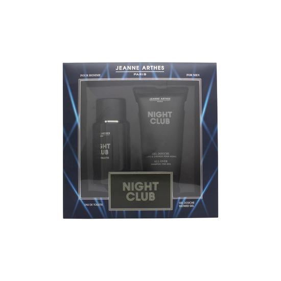 Jeanne Arthes Night Club Gift Set 100ml Eau De Toilette + 150ml Shower Gel