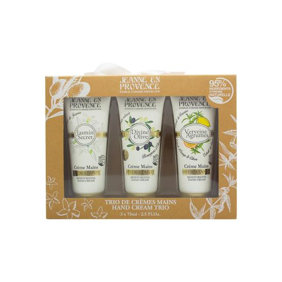 Jeanne en Provence Hand Cream Trio Gift Set 3 Pieces