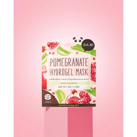 JiinJu Beauty Pomegranate & Hyaluronic Hydrogel Mask Pack of 5