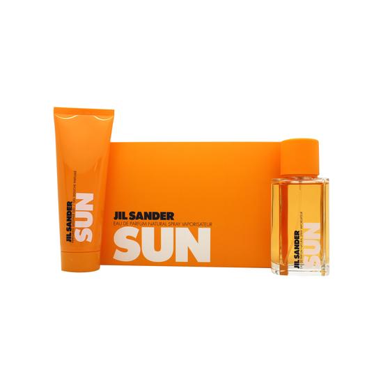 Jil Sander Sun Gift Set 75ml Eau De Parfum + 75ml Shower Gel