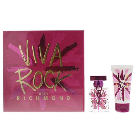 John Richmond Viva Rock Eau De Toilette 30ml & Body Lotion 50ml Gift Set 30ml