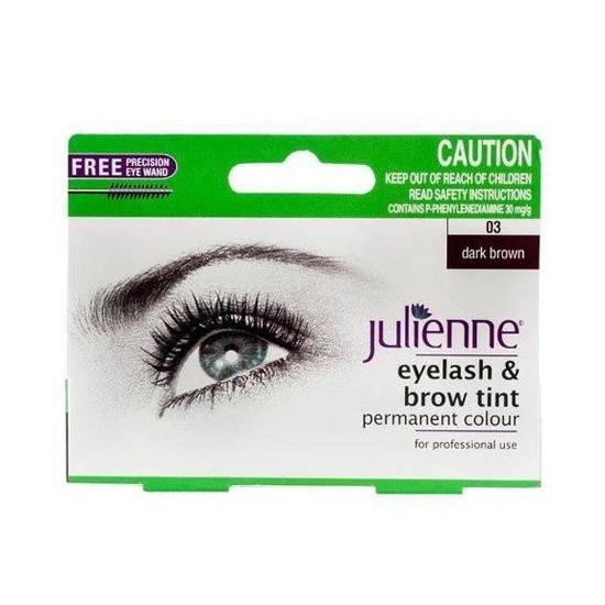 Julienne Eyelash & Brow Tint Dark Brown