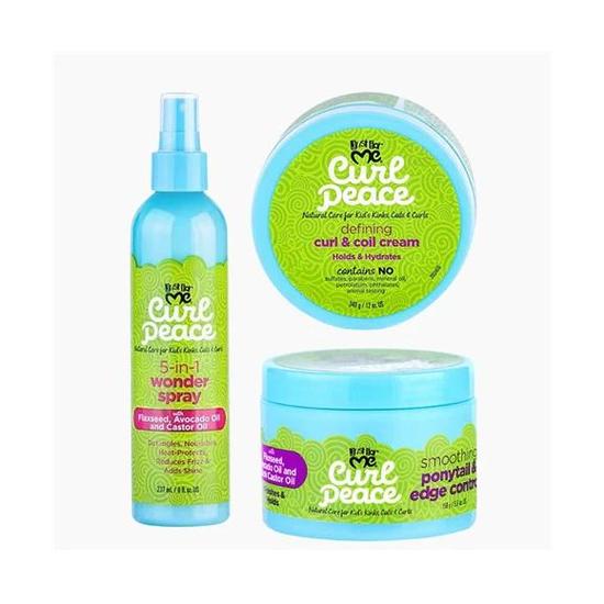 Just For Me Curl Peace Kids Added Moisture Bundle