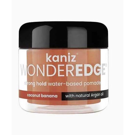 Kaniz Wonder Edge Coconut Banana Scent Strong Hold Water Based Pomade 120ml