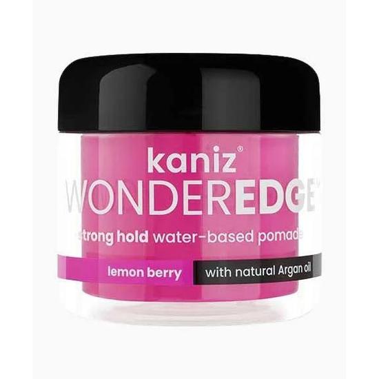 Kaniz Wonder Edge Lemon Berry Scent Strong Hold Water Based Pomade 120ml