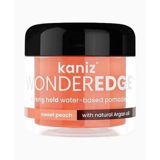 Kaniz Wonder Edge Sweet Peach Scent Strong Hold Water Based Pomade 120ml