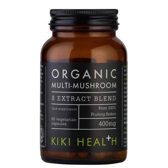 KIKI Health Organic 8 Mushroom Extract Vegicaps