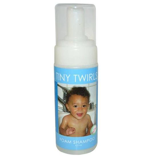 Kinky Curly Tiny Twirls Foam Shampoo 4.5 OZ