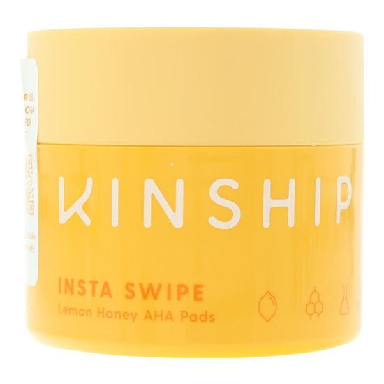 Kinship Insta Swipe Lemon Honey AHA Exfoliating Pads 45pcs