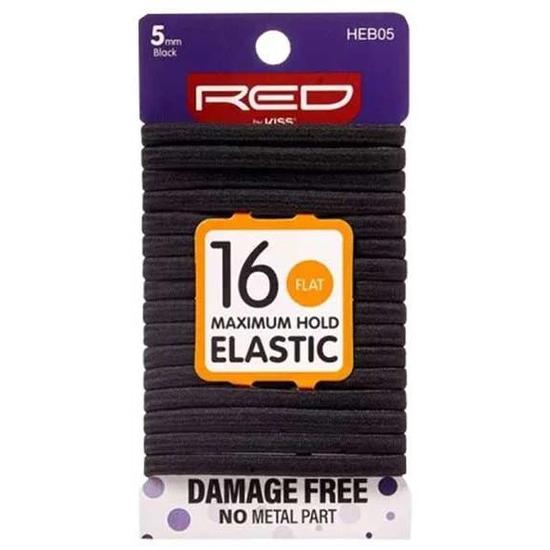 Kiss Black 16 Flat Maximum Hold Elastic HEB05 5 mm