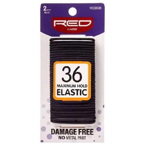 Kiss Black 36 Maximum Hold Elastic HEB08 2 mm