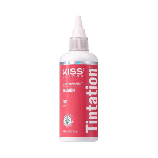 Kiss Colours Tintation Semi Permanent Hair Colour T460 Salmon
