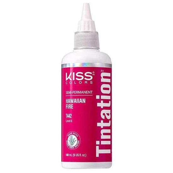 Kiss Colours Tintation Semi Permanent Hawaiian Fire T442 148ml