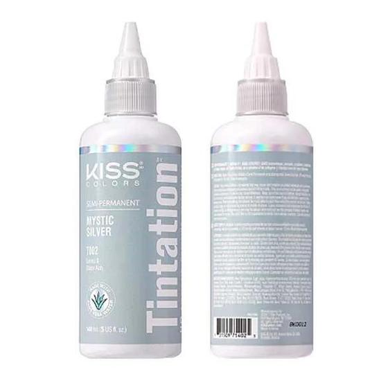 Kiss Colours Tintation Semi Permanent Mystic Silver T002 148ml