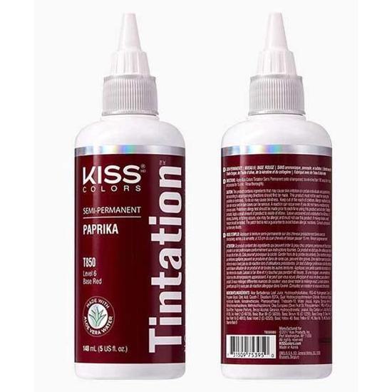 Kiss Colours Tintation Semi Permanent Paprika T850 148ml