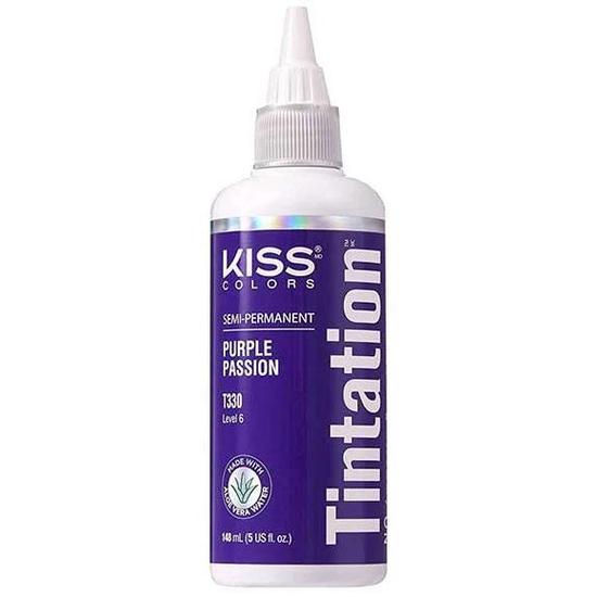 Kiss Colours Tintation Semi Permanent Purple Passion T330 148ml