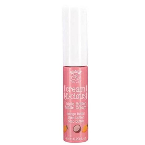 Kiss Cream Li Cious Triple Butter Matte Lip Cream RSMC03 Tickle Me Silly 6ml