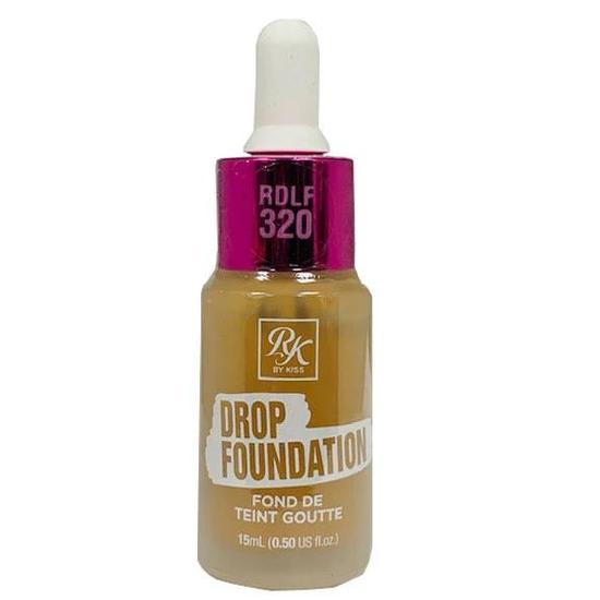 Kiss Drop Foundation RDLF320 Rich Honey 15ml