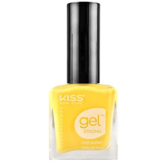 Kiss Gel Strong Nail Polish KNP016 Lemonade 13ml