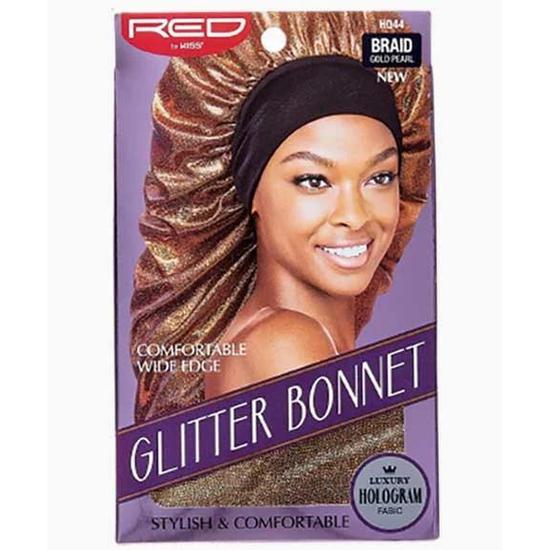 Kiss Glitter Bonnet Braid Gold Pearl HQ44