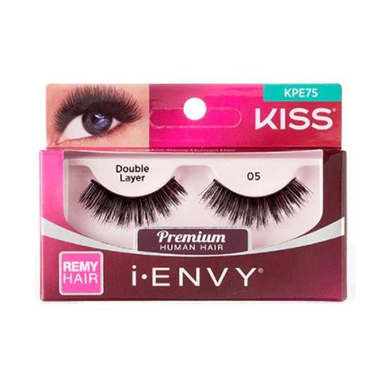 Kiss I Envy Premium Remy Hair Double Layer 05 Eyelashes KPE75